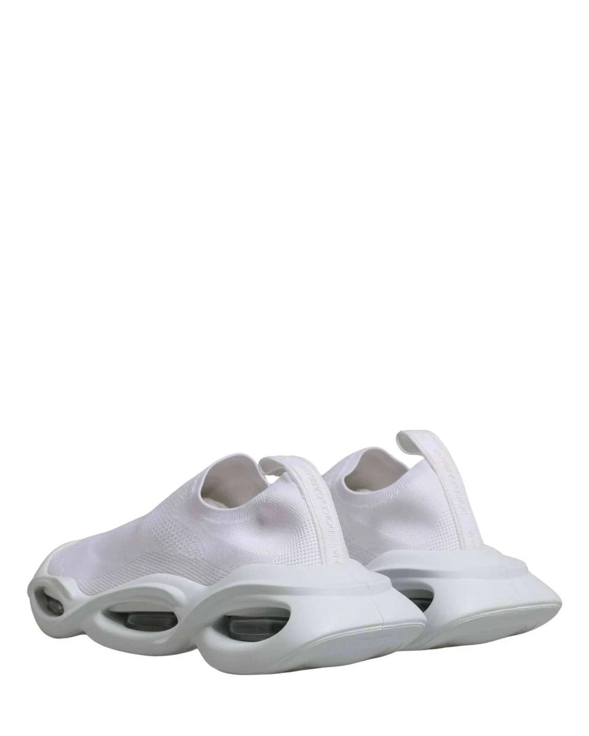Dolce & Gabbana White Slip On Wave Low Top Sneakers Shoes Glam Steals