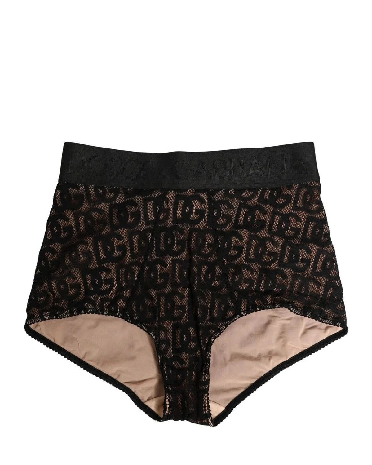 Dolce & Gabbana High Waisted Brief in black, Cotton — view 2