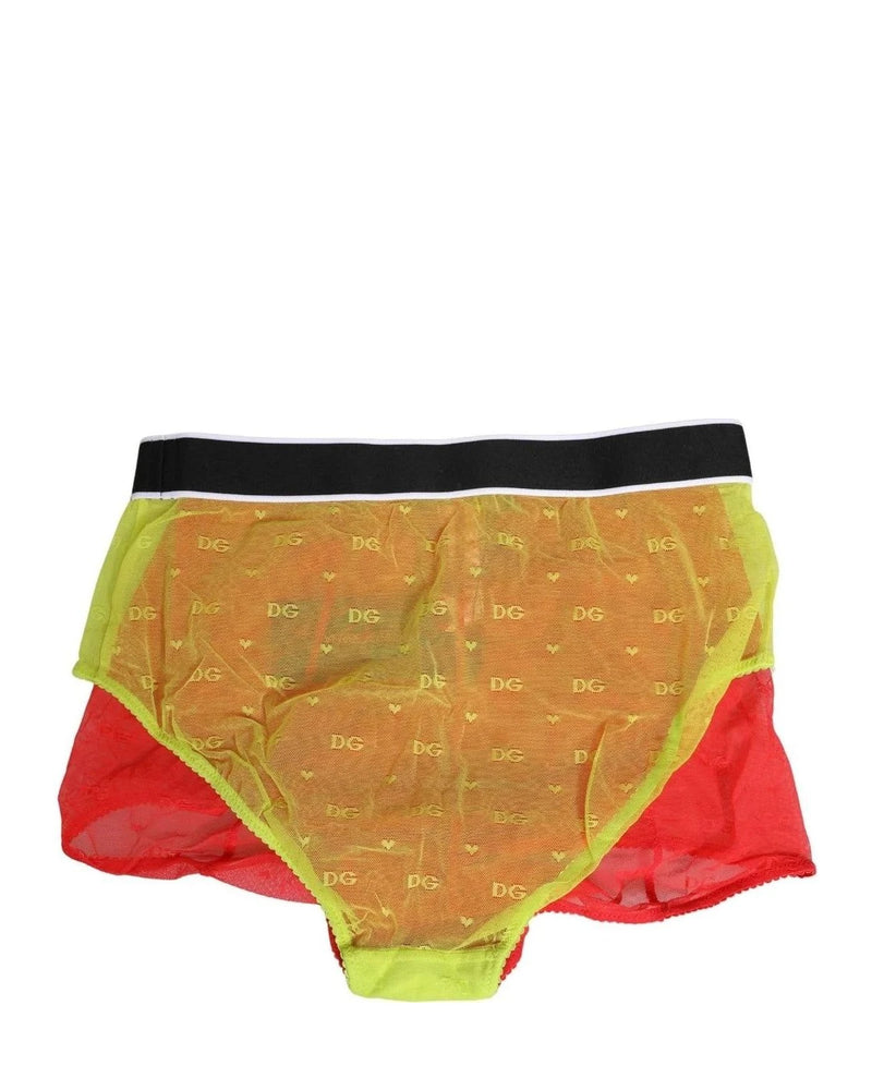 Dolce & Gabbana Cheeky Pantie in orange, Elastane — view 4