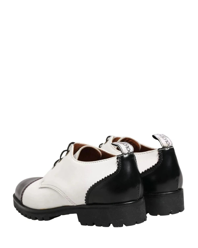 Cesare Paciotti Black Derby Shoes 