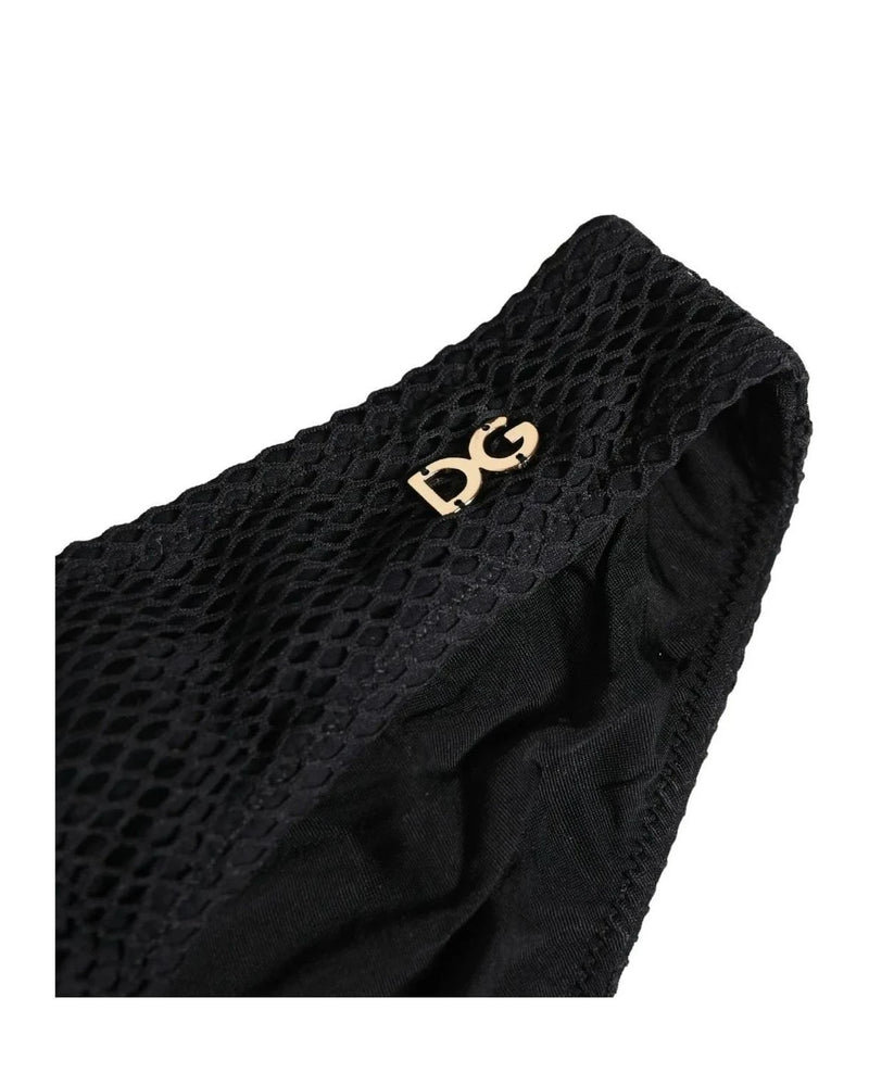 Dolce & Gabbana Cheeky Pantie in black, Elastane — view 3