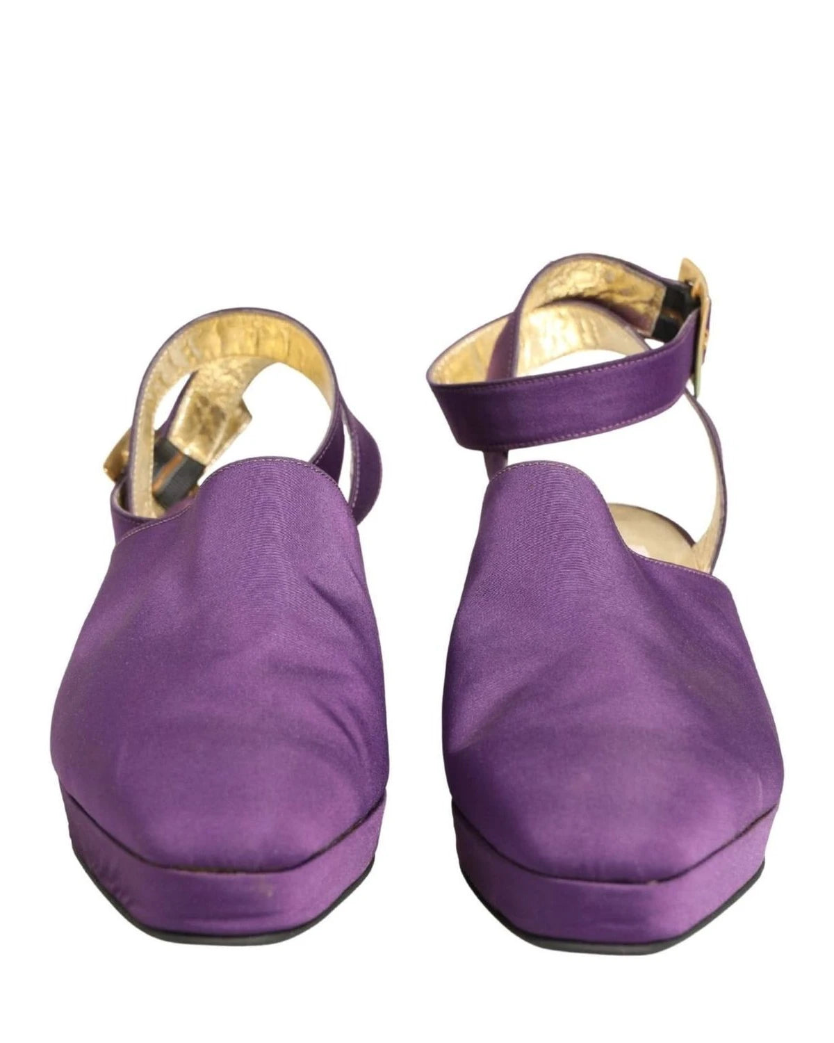 Dolce & Gabbana Purple Suede Sandals Shoes Glam Steals