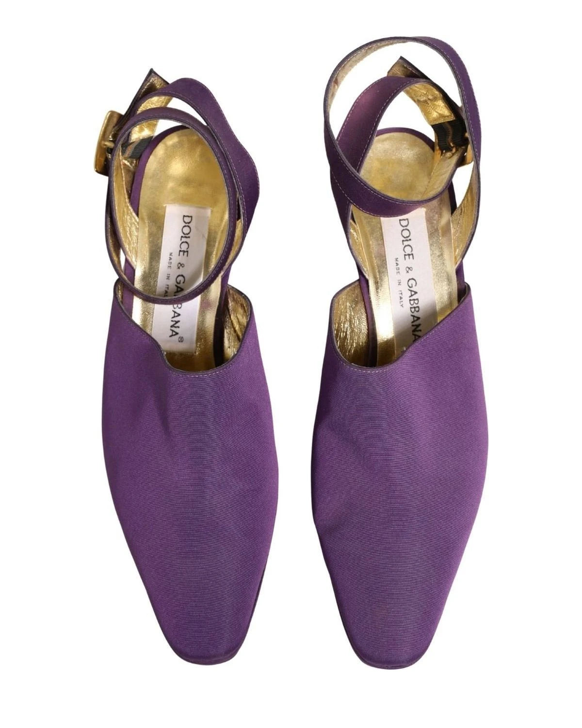 Dolce & Gabbana Purple Suede Sandals Shoes Glam Steals