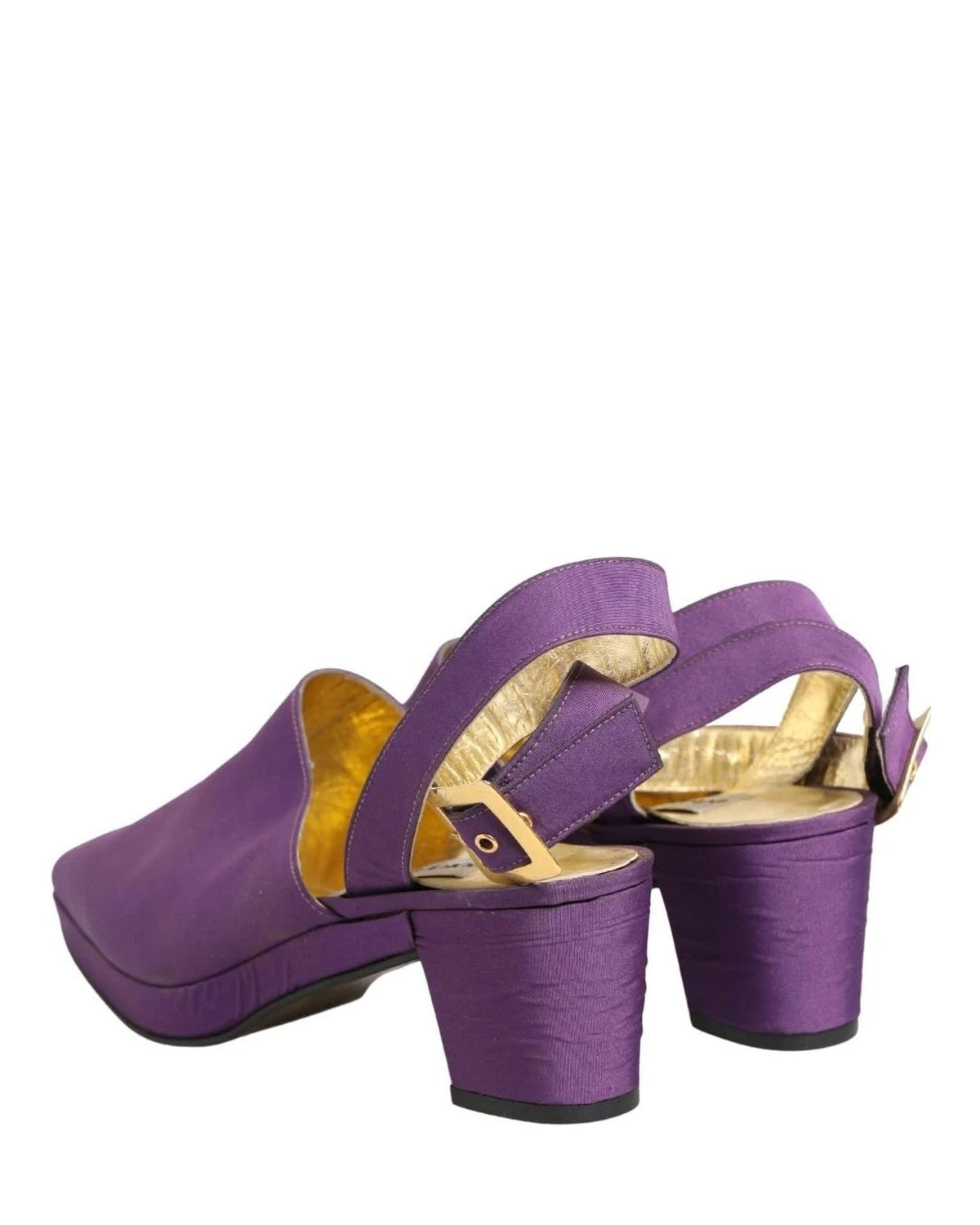 Dolce & Gabbana Purple Suede Sandals Shoes Glam Steals