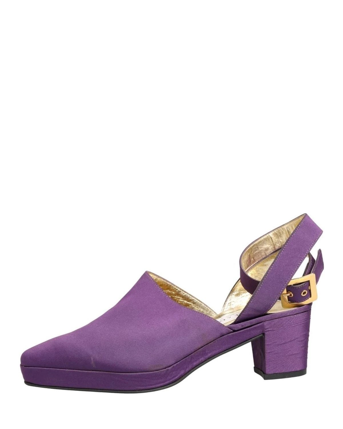Dolce & Gabbana Purple Suede Sandals Shoes Glam Steals