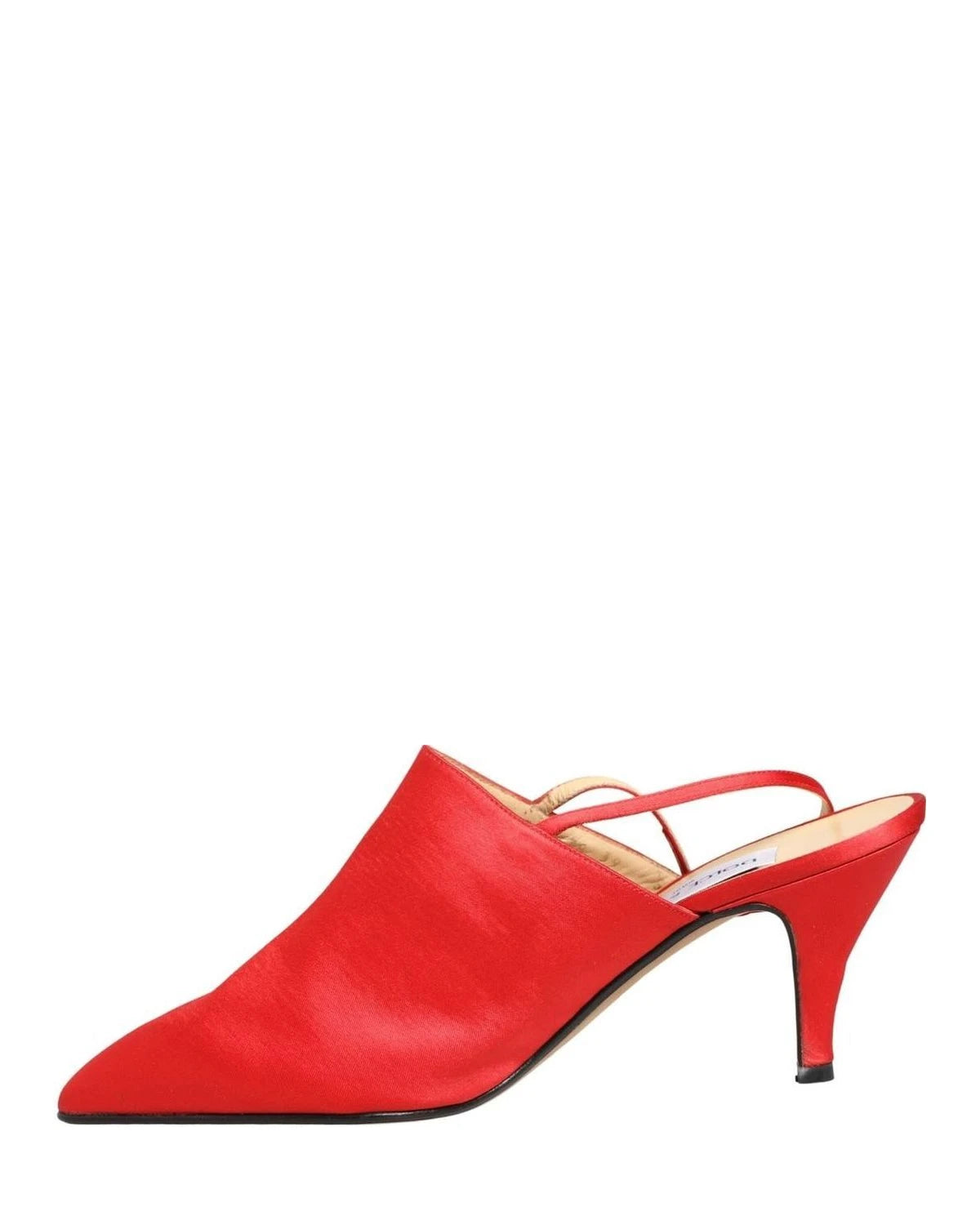 Dolce & Gabbana Red Suede Heel Slingback Shoes Glam Steals