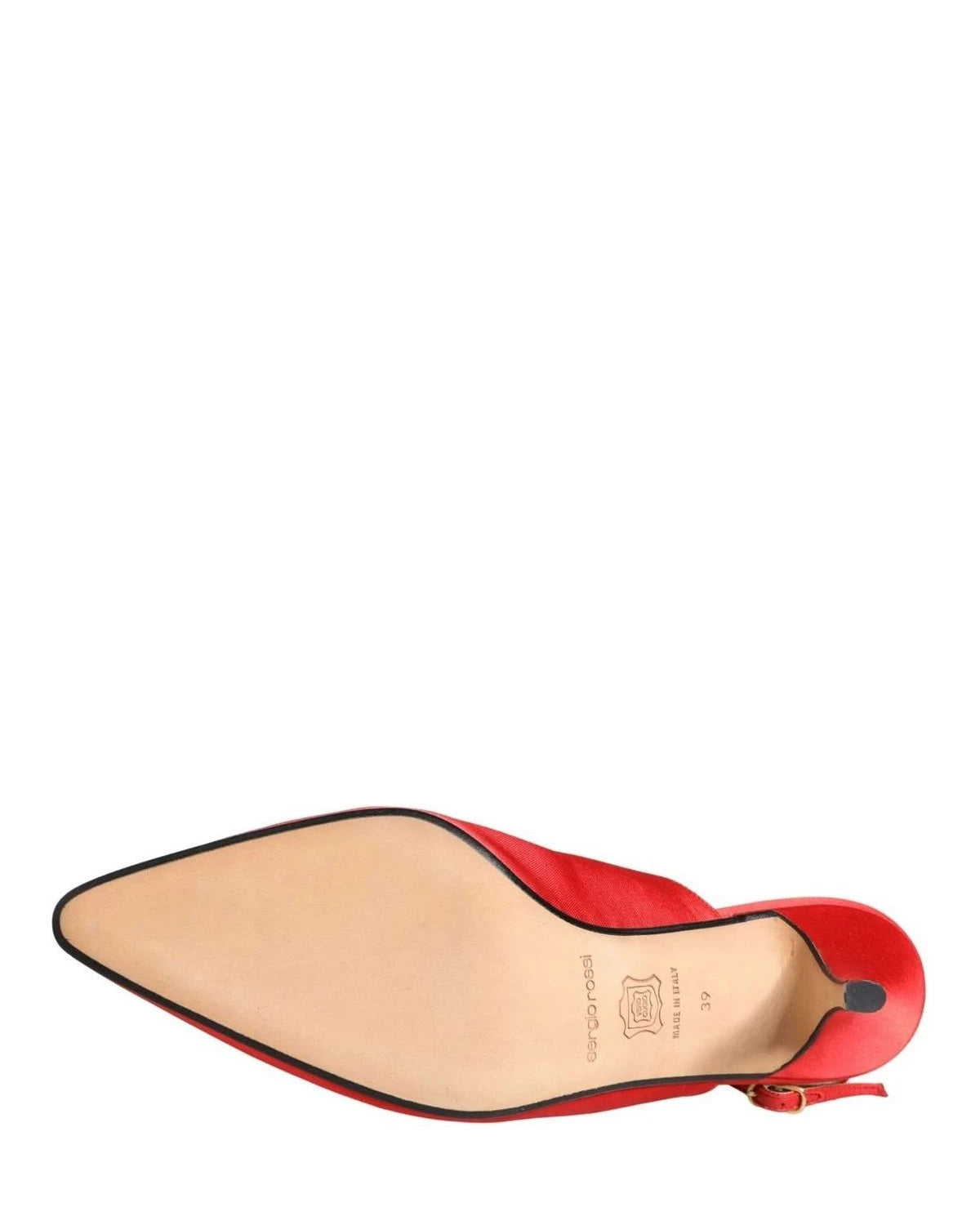 Dolce & Gabbana Red Suede Heel Slingback Shoes Glam Steals