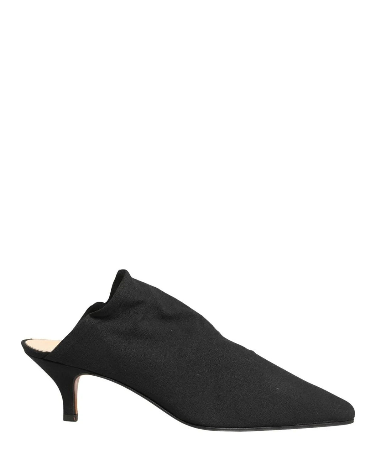 Dolce & Gabbana Black Suede Heel Mule Shoes Glam Steals