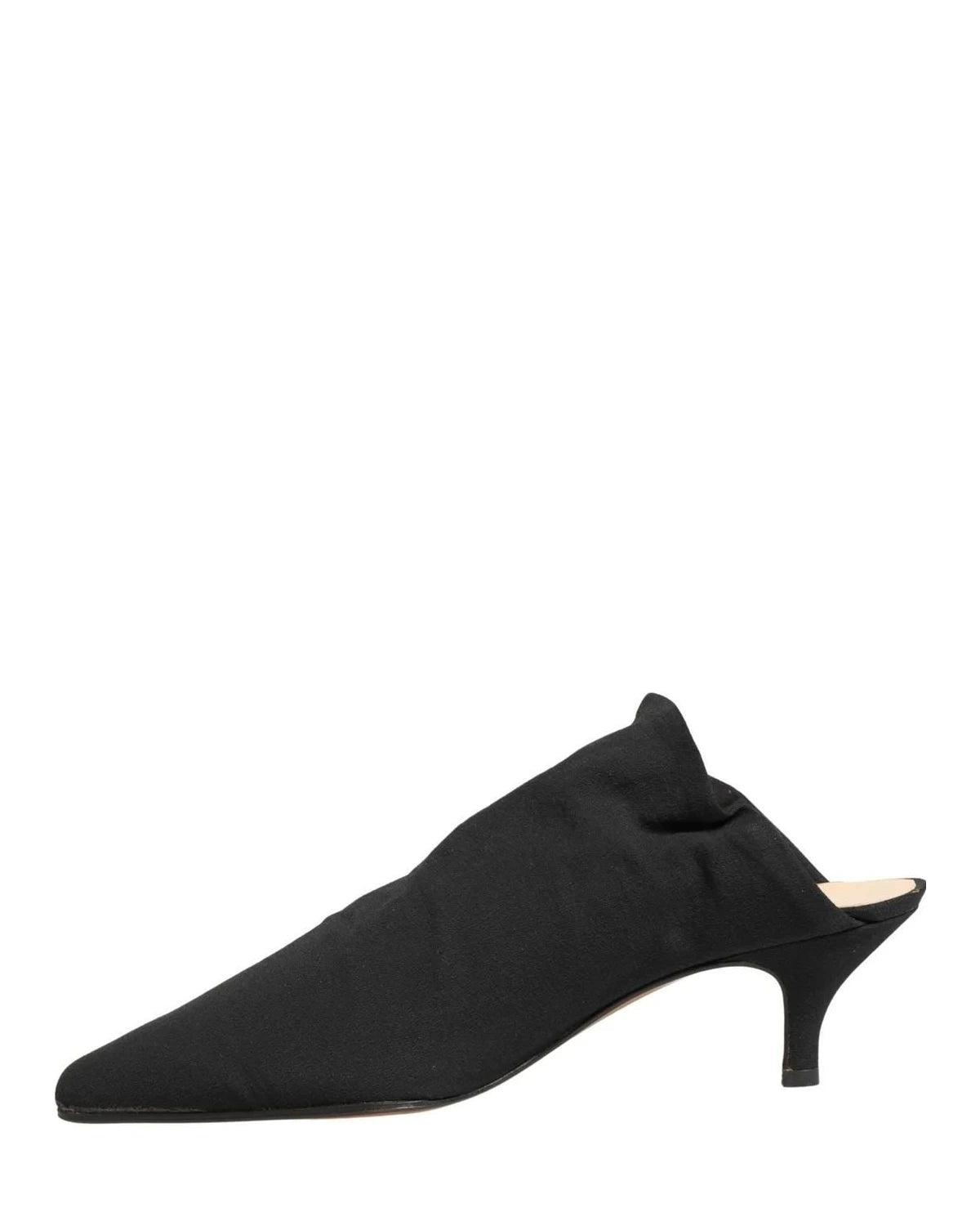 Dolce & Gabbana Black Suede Heel Mule Shoes Glam Steals