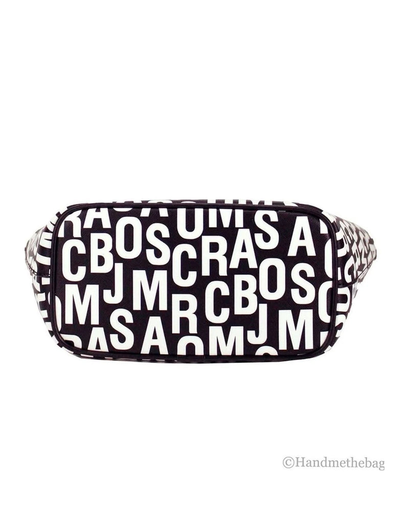 Marc Jacobs Black Leather Small Tote Crossbody Bag Glam Steals