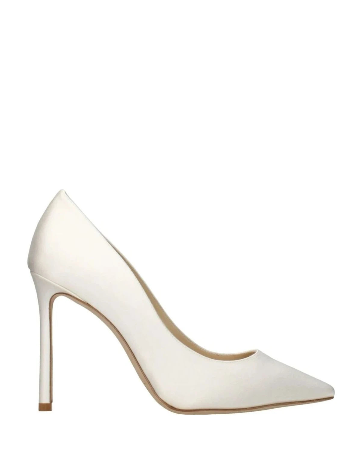 Jimmy Choo Beige Satin Platform Pumps Glam Steals