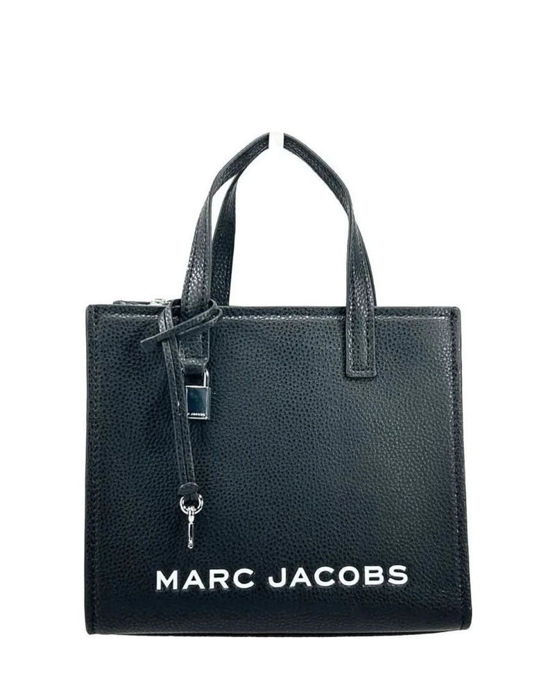 Marc Jacobs Black Leather Mini Grind Crossbody Bag Glam Steals