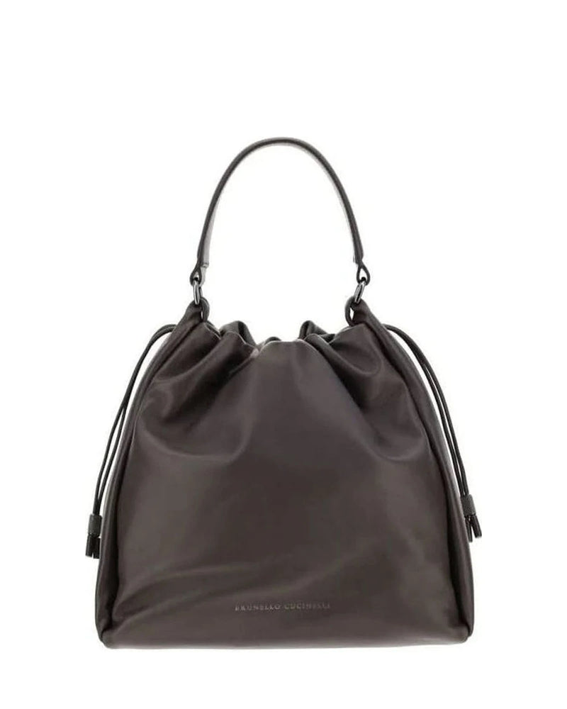 Brunello Cucinelli Brown Shoulder Bag Glam Steals