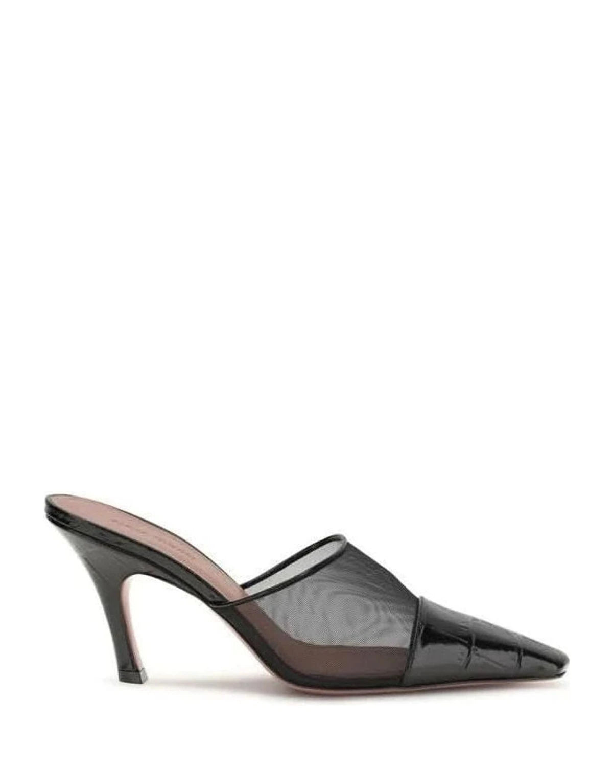 Black Calf Leather Bos Taurus Mules Glam Steals