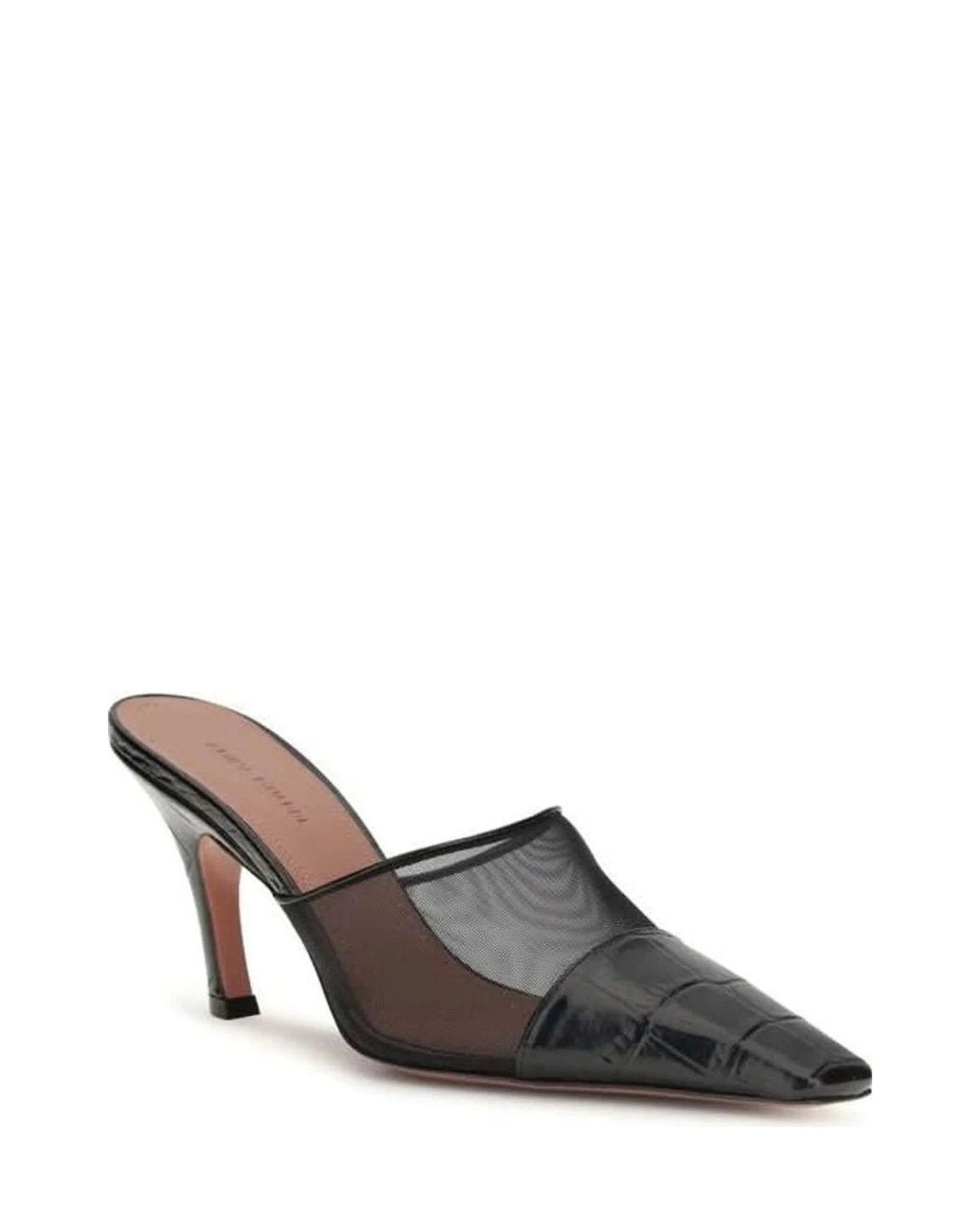 Black Calf Leather Bos Taurus Mules Glam Steals