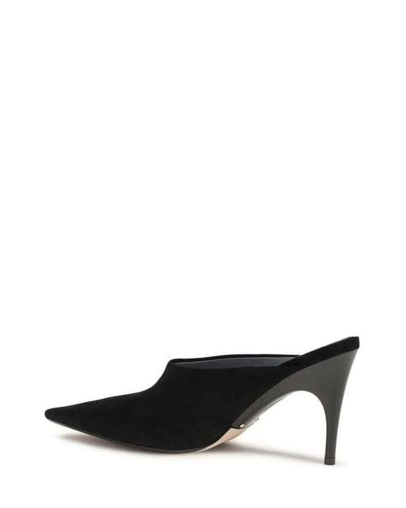 Balenciaga Black Suede Leather High Heel Pumps Glam Steals