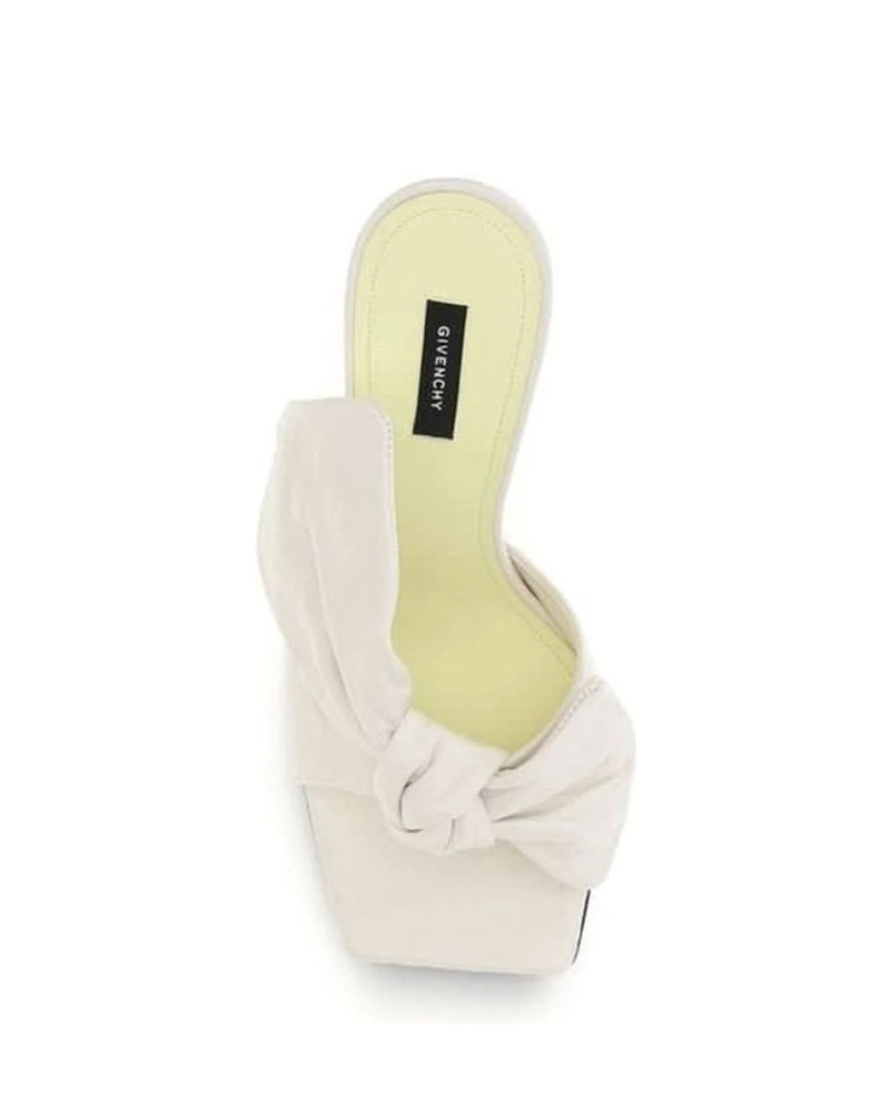 Givenchy White Lamb Ovis Aries Mules Glam Steals