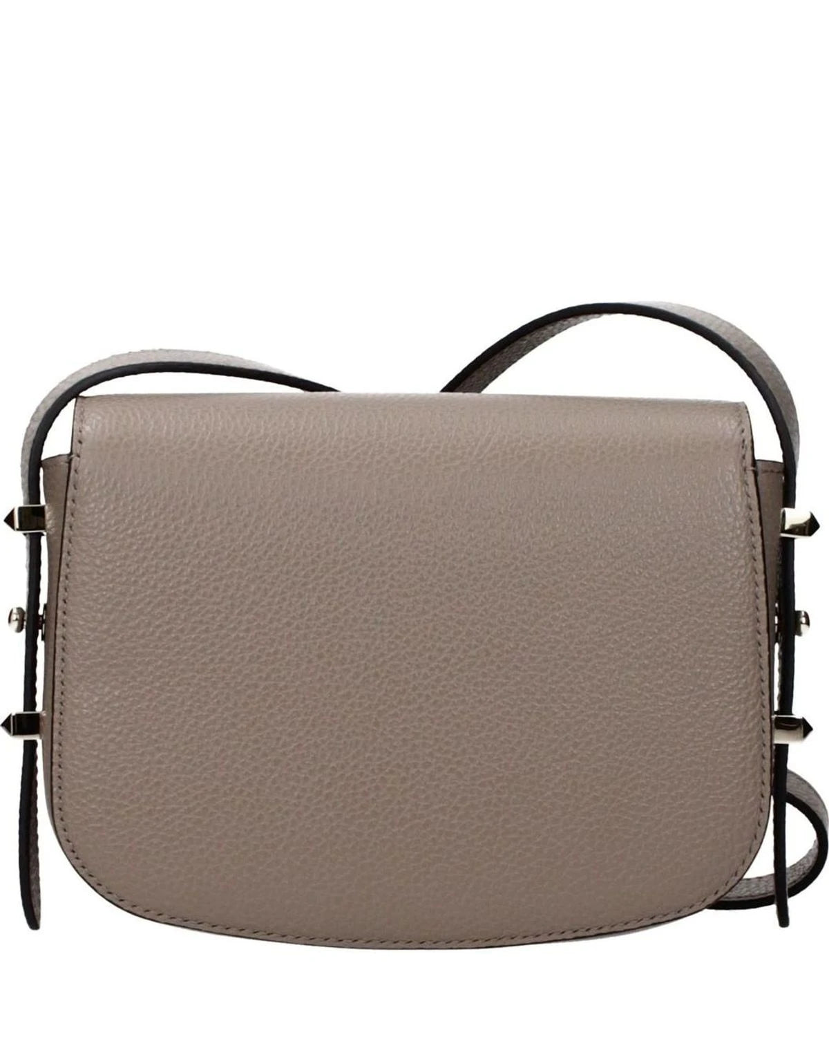Jimmy Choo Gray Leather Crossbody Bag Glam Steals