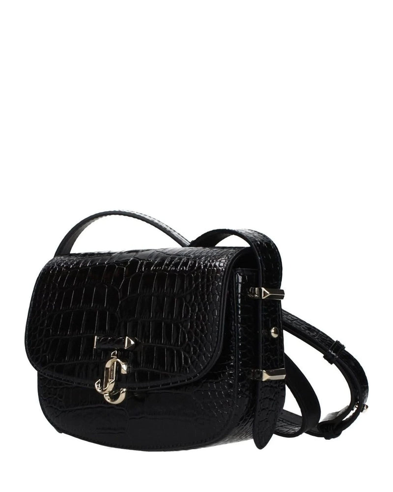 Jimmy Choo Black Leather Crossbody Bag Glam Steals
