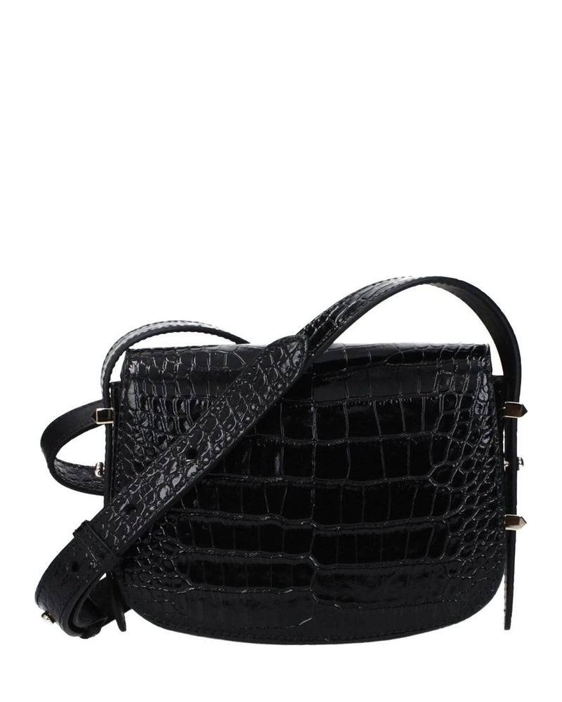 Jimmy Choo Black Leather Crossbody Bag Glam Steals