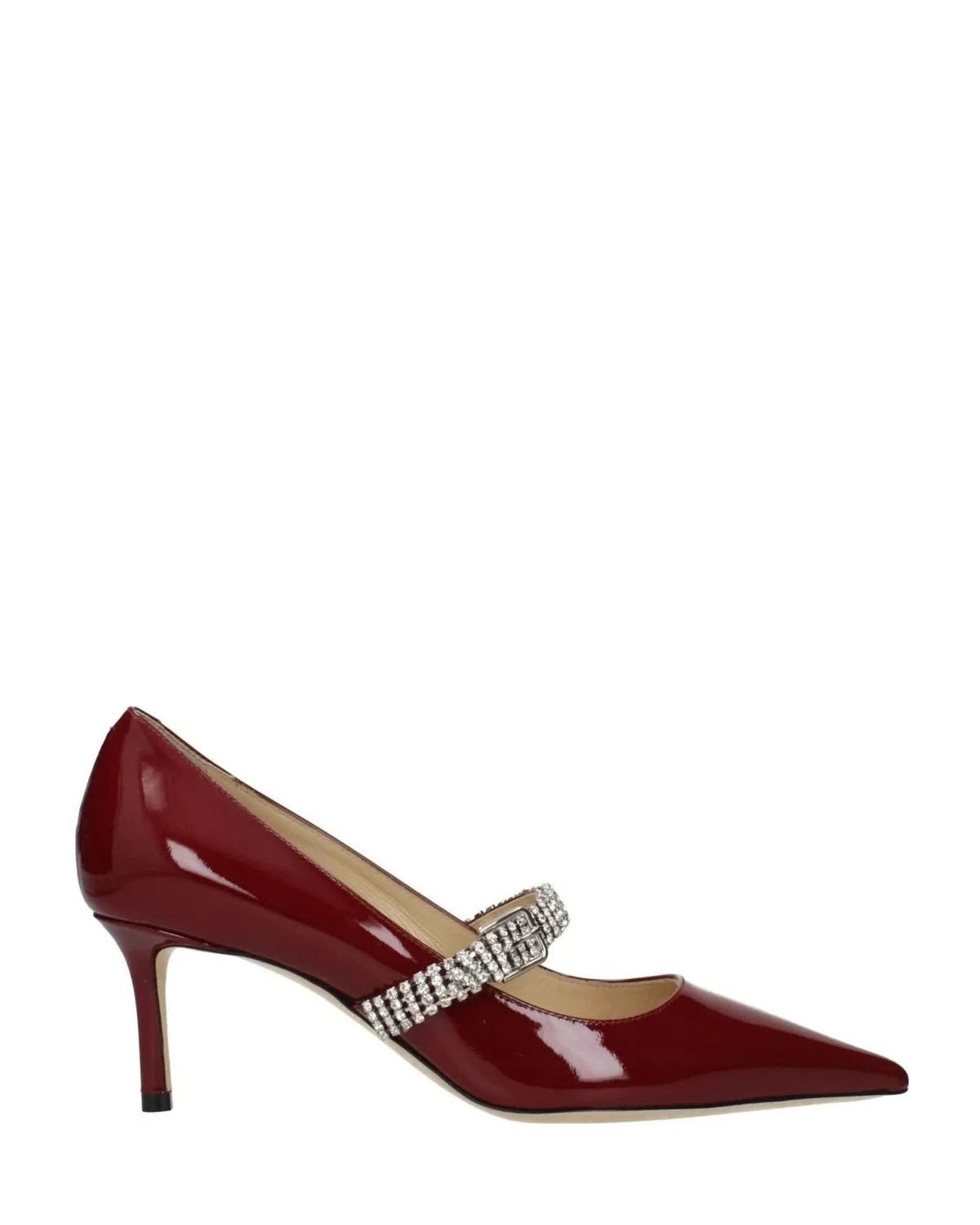 Jimmy Choo Red Leather High Heel Pumps Glam Steals