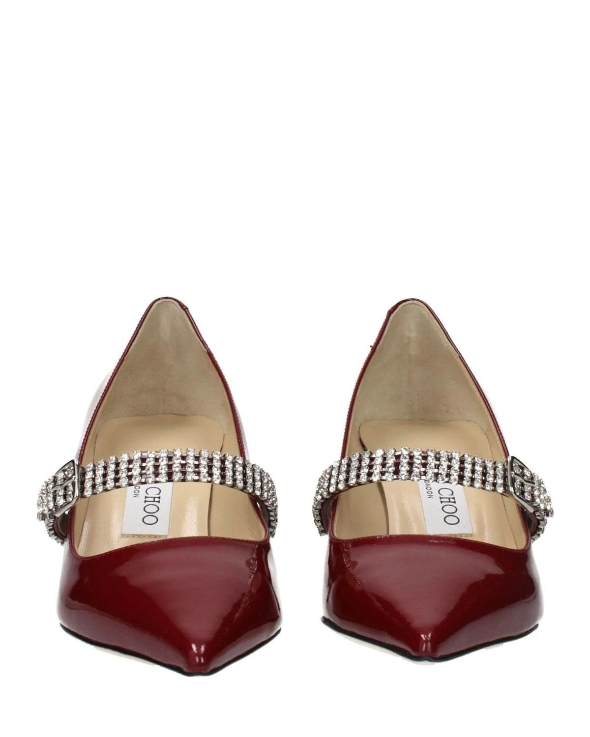Jimmy Choo Red Leather High Heel Pumps Glam Steals