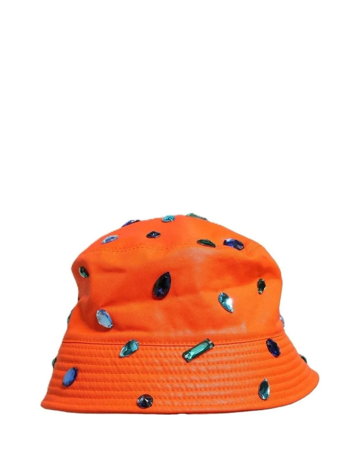 Dolce & Gabbana Bucket Hat in orange, Cotton — view 2