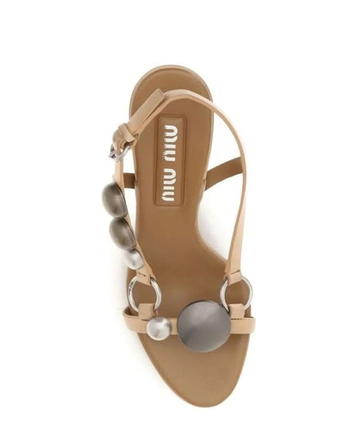 Miu Miu Brown Stiletto Heel Sandals Glam Steals