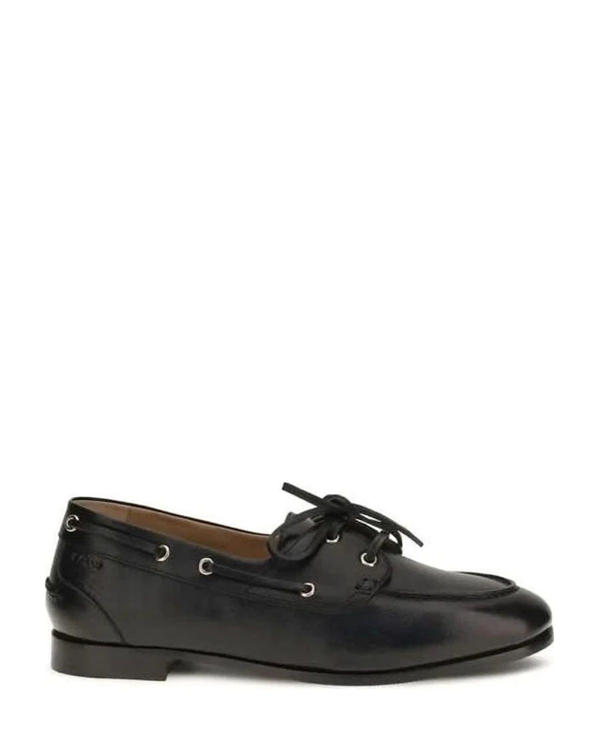 Bally Black Slip On Loafers Glam Steals