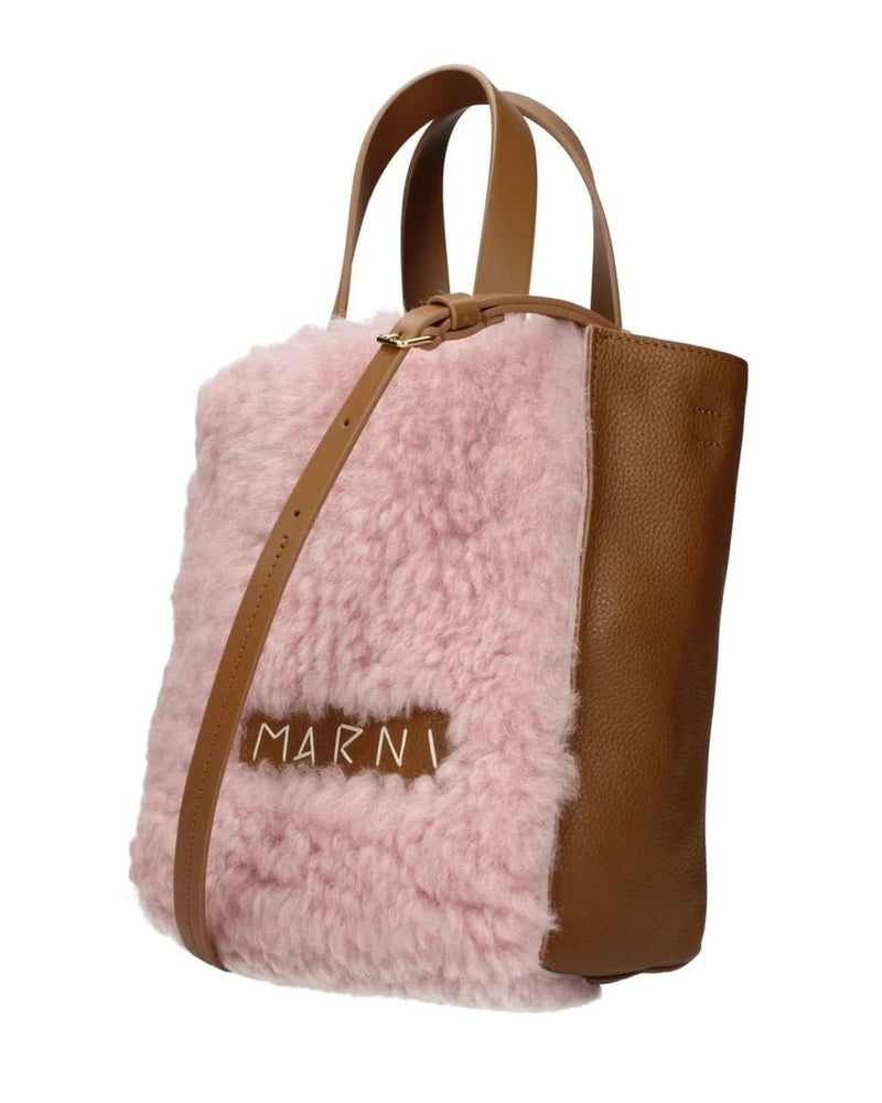 Marni Pink Leather Handbag Glam Steals