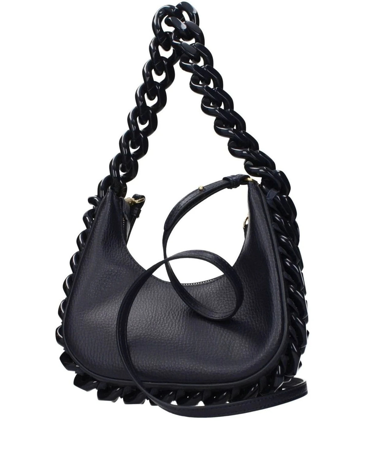 Stella Mccartney Blue Leather Shoulder Bag Glam Steals