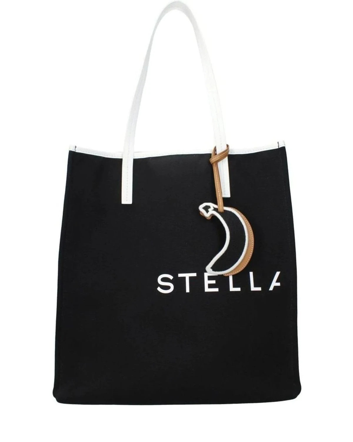 Stella Mccartney Black Fabric Shoulder Bag Glam Steals