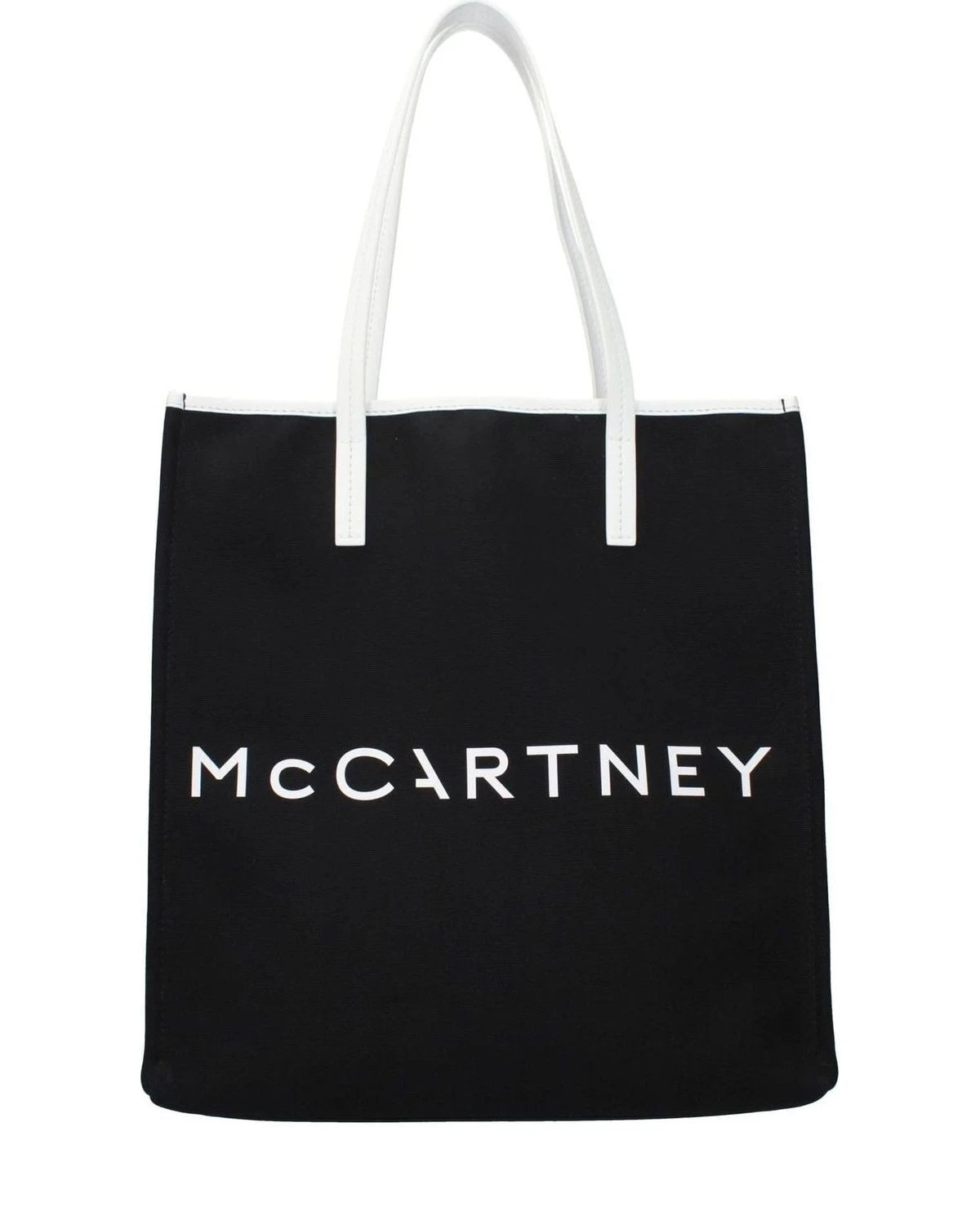 Stella Mccartney Black Fabric Shoulder Bag Glam Steals