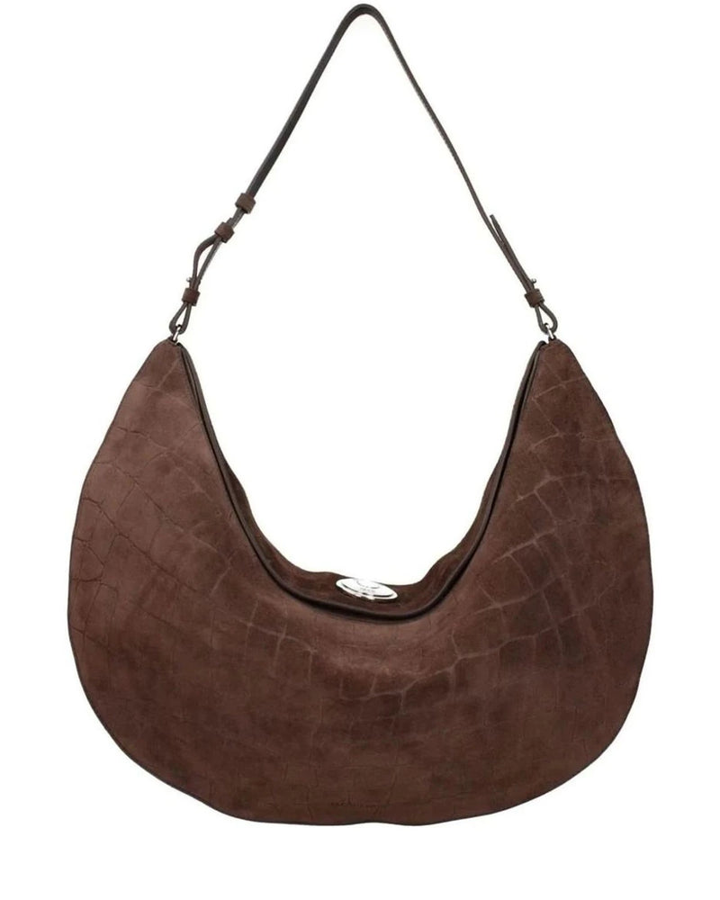 Jacquemus Brown Leather Shoulder Bag Glam Steals
