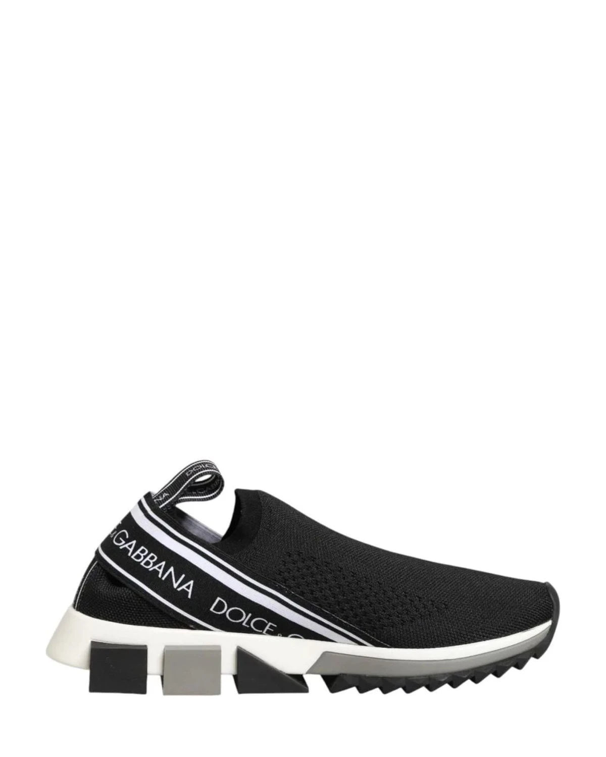 Dolce & Gabbana Black Slip On Sorrento Low Top Sneakers Glam Steals