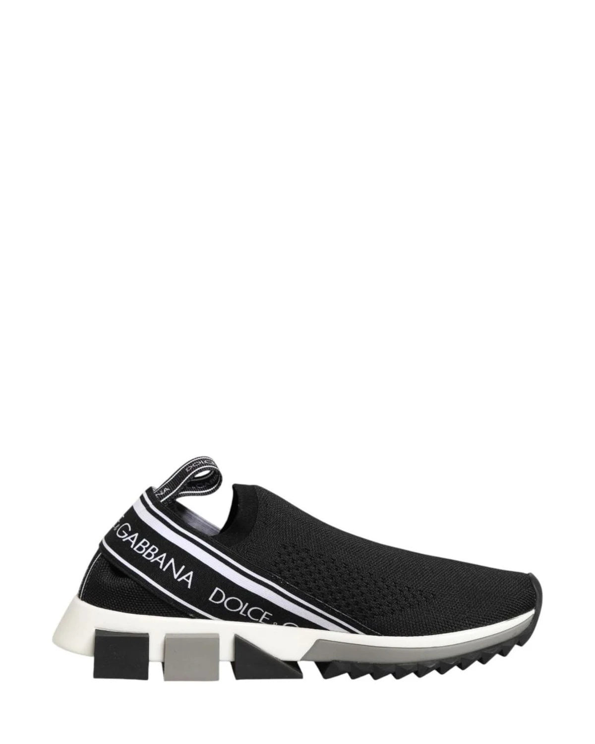 Dolce & Gabbana Black Slip On Sorrento Low Top Sneakers Glam Steals