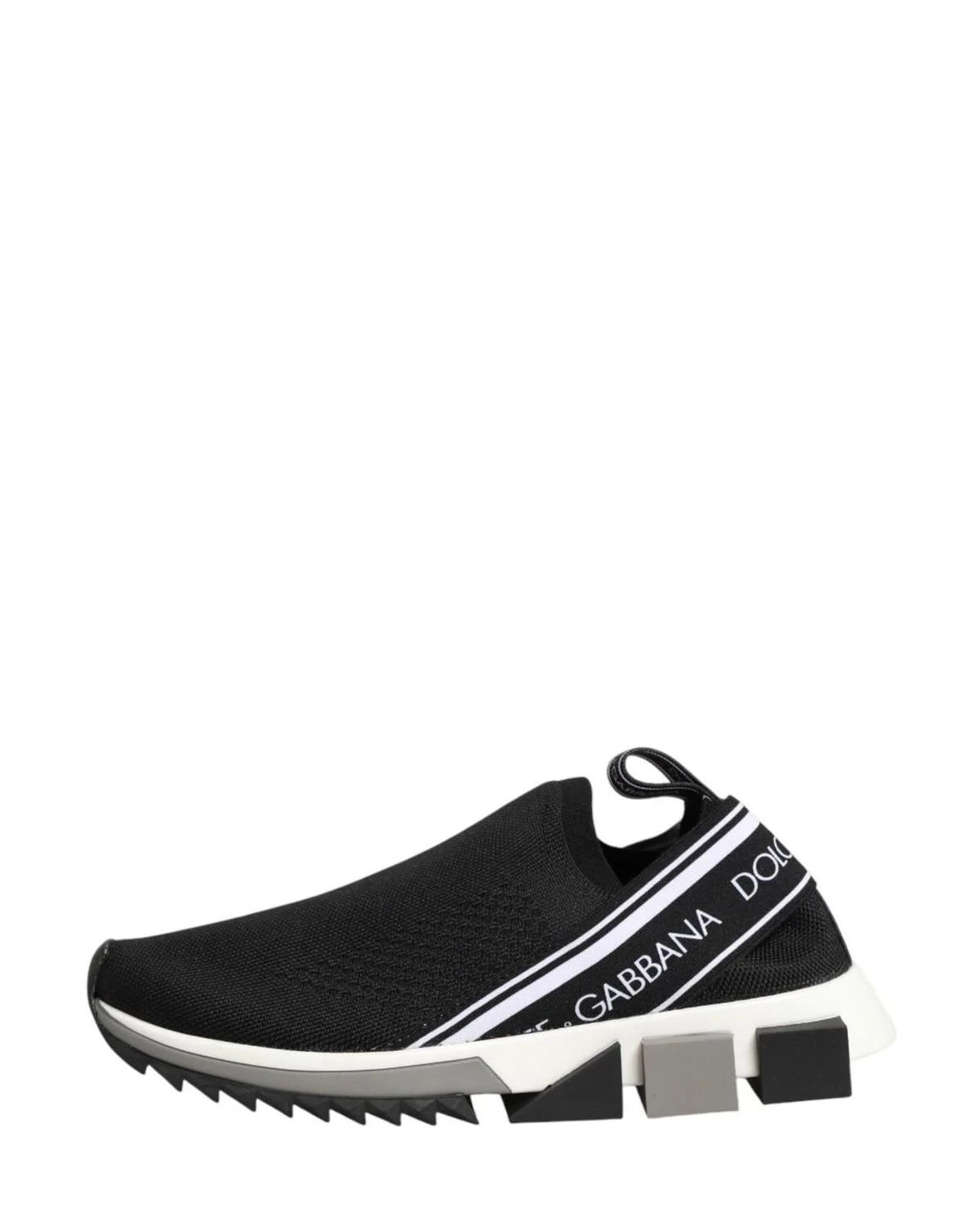 Dolce & Gabbana Black Slip On Sorrento Low Top Sneakers Glam Steals