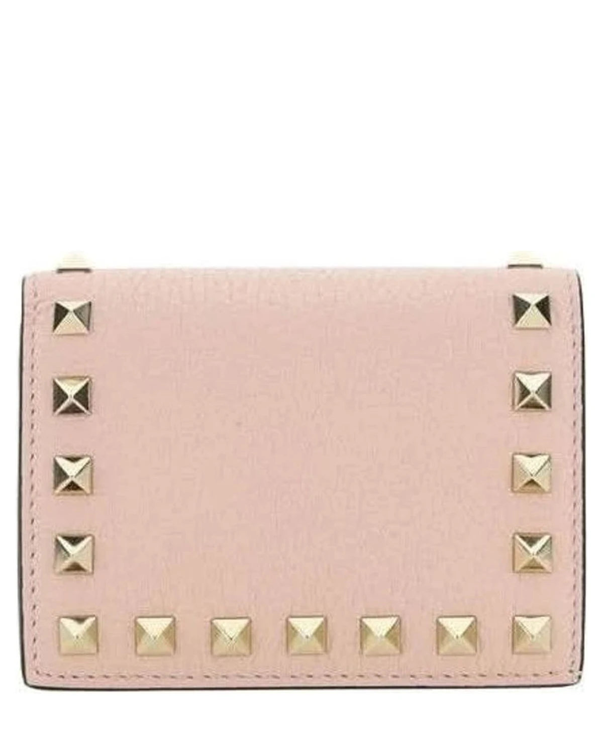 Valentino Garavani Pink Leather Calf Bos Taurus Wallet Glam Steals