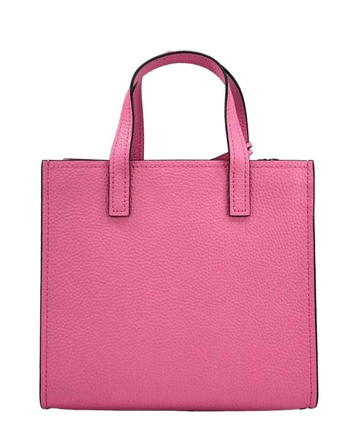 Marc Jacobs Grind Silver Satchel Bag 