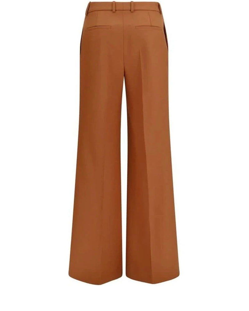Chloé Trouser in orange, Cotton — view 2