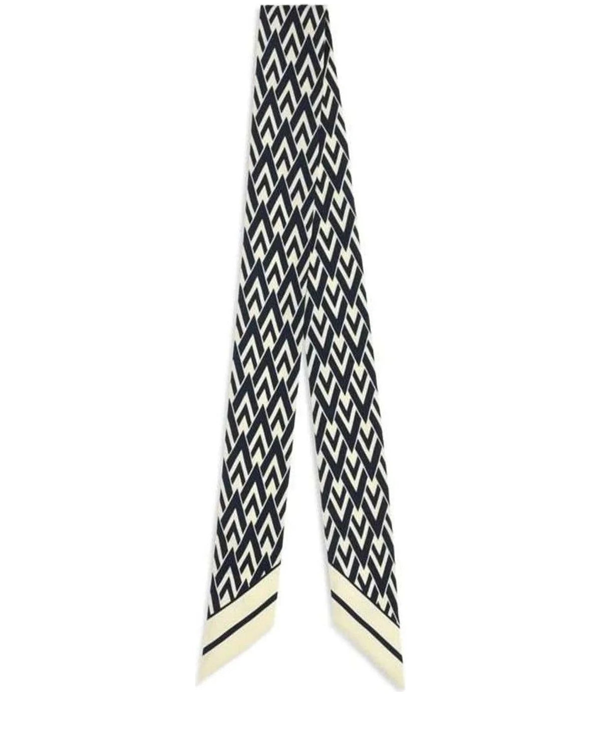 Valentino Garavani Scarves & Shawl in blue, Silk — view 2