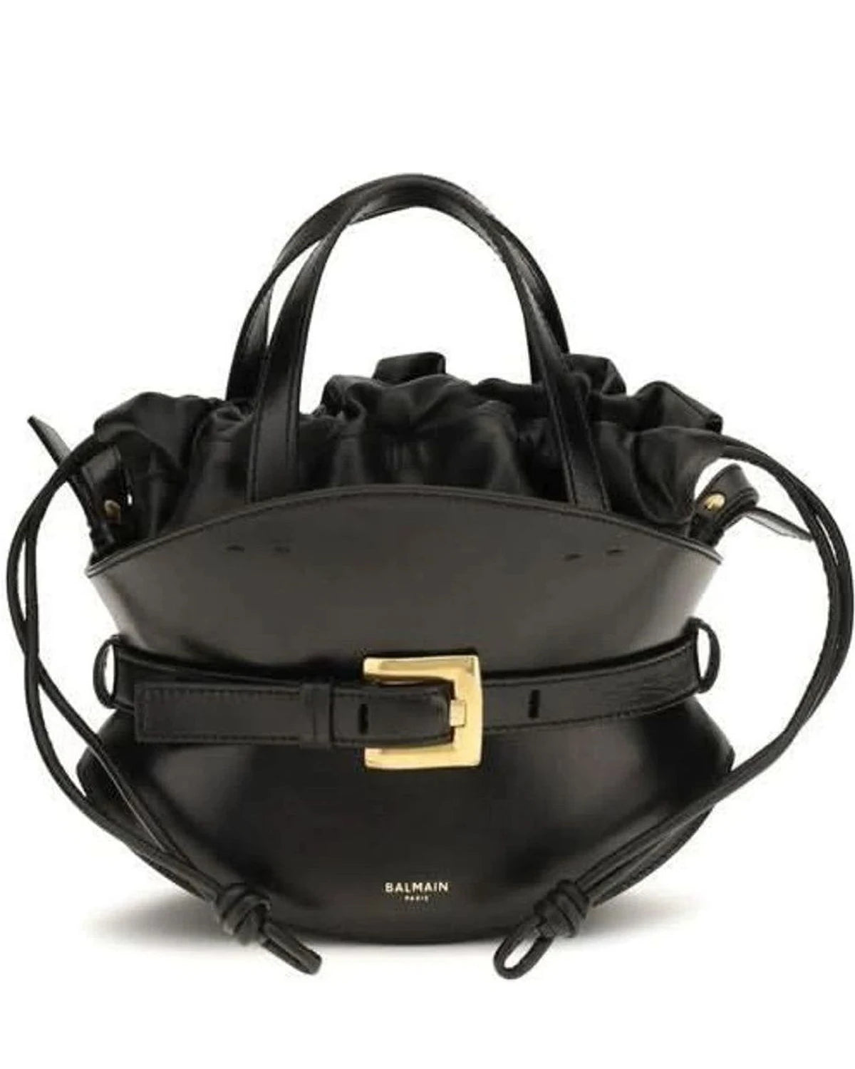 Balmain Black Bucket Bag 