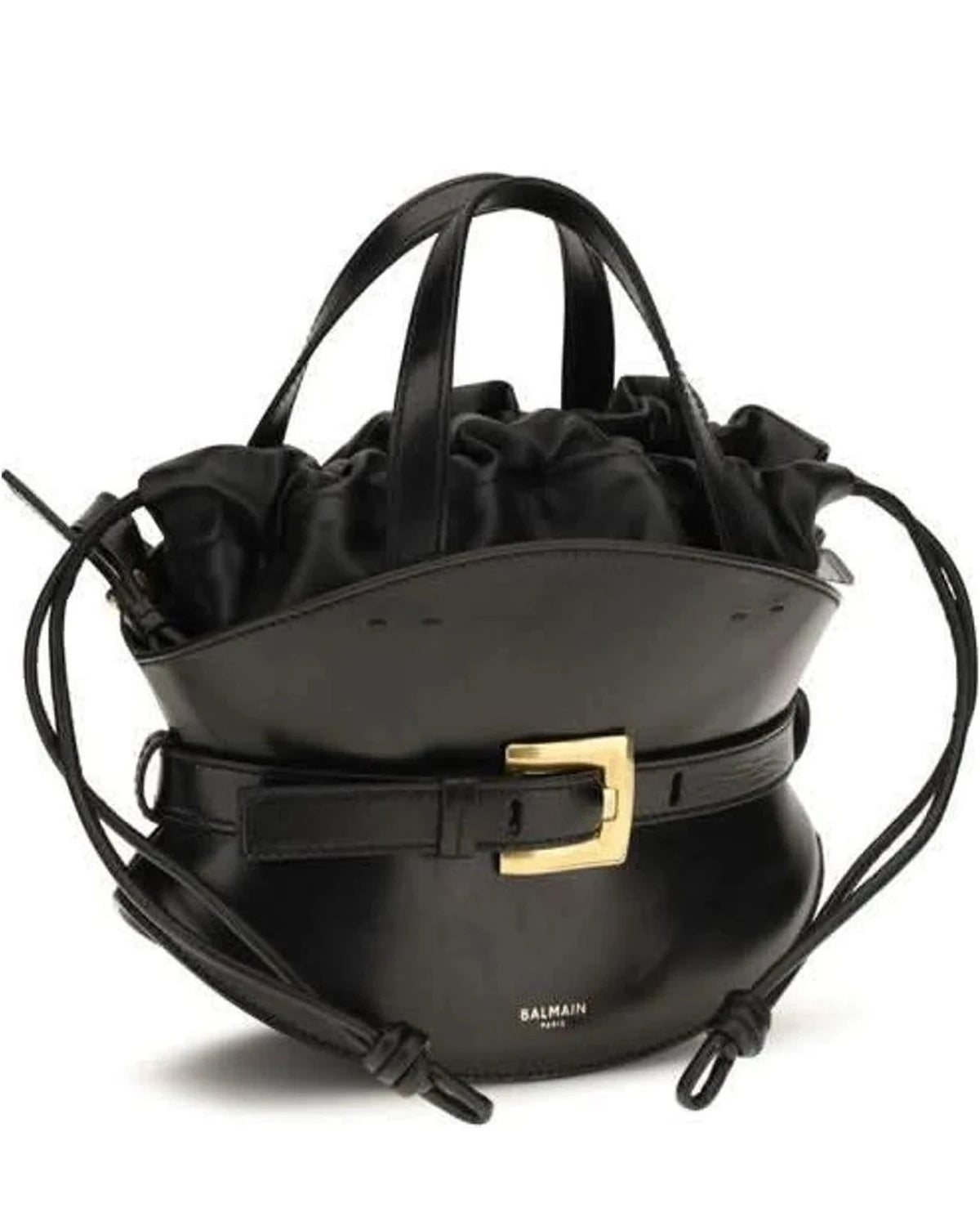 Balmain Black Bucket Bag 