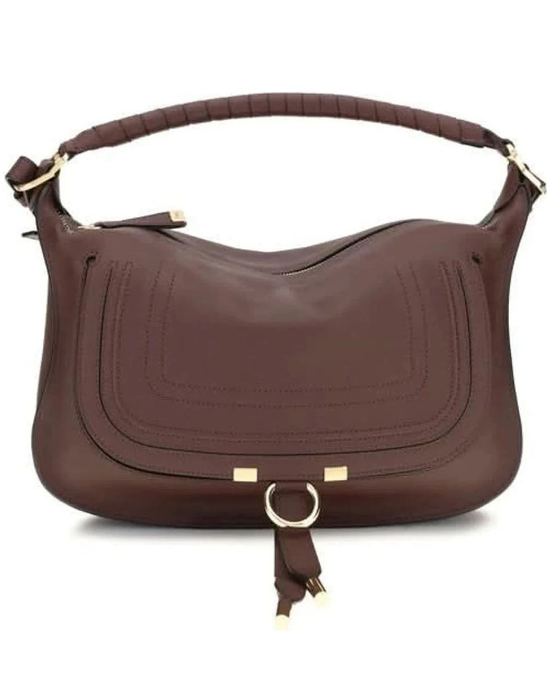 Chloé Burgundy Hobo Bag 