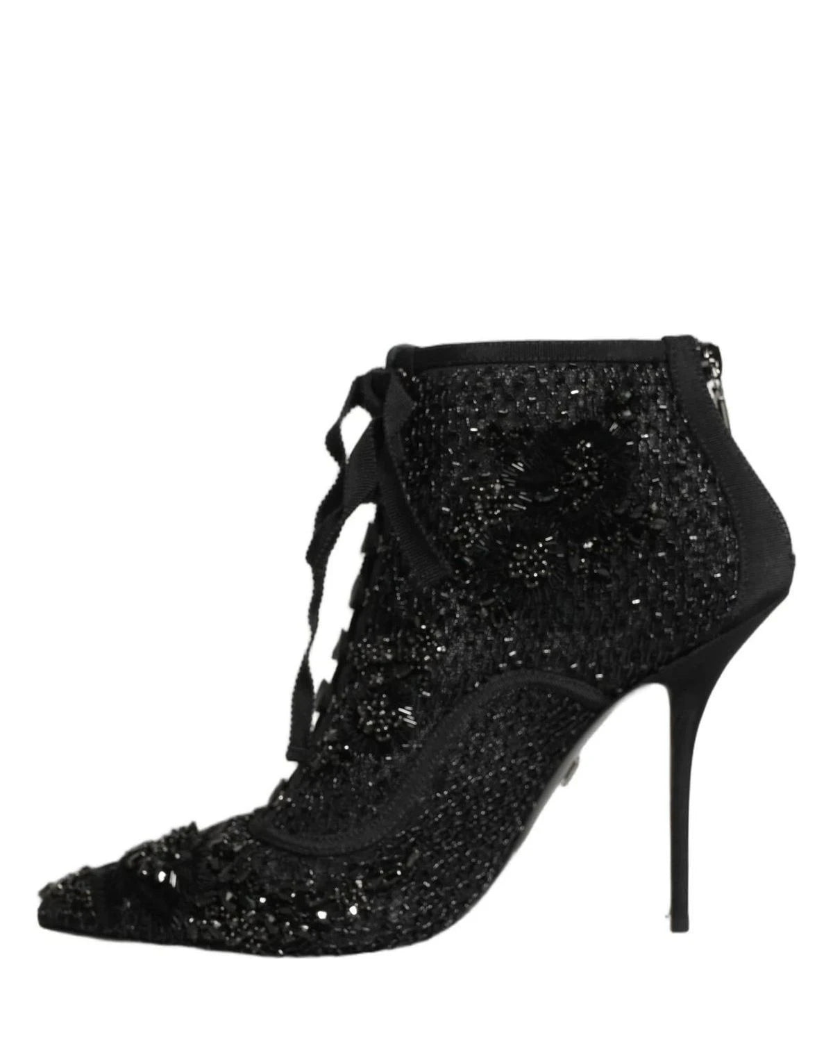 Dolce & Gabbana Black Ankle Boots 