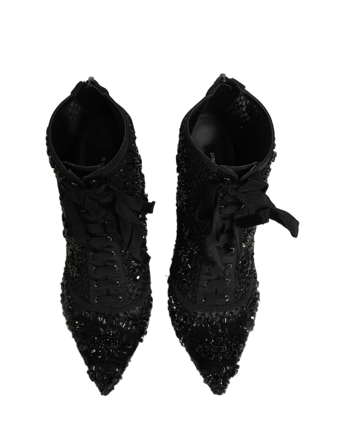 Dolce & Gabbana Black Ankle Boots 