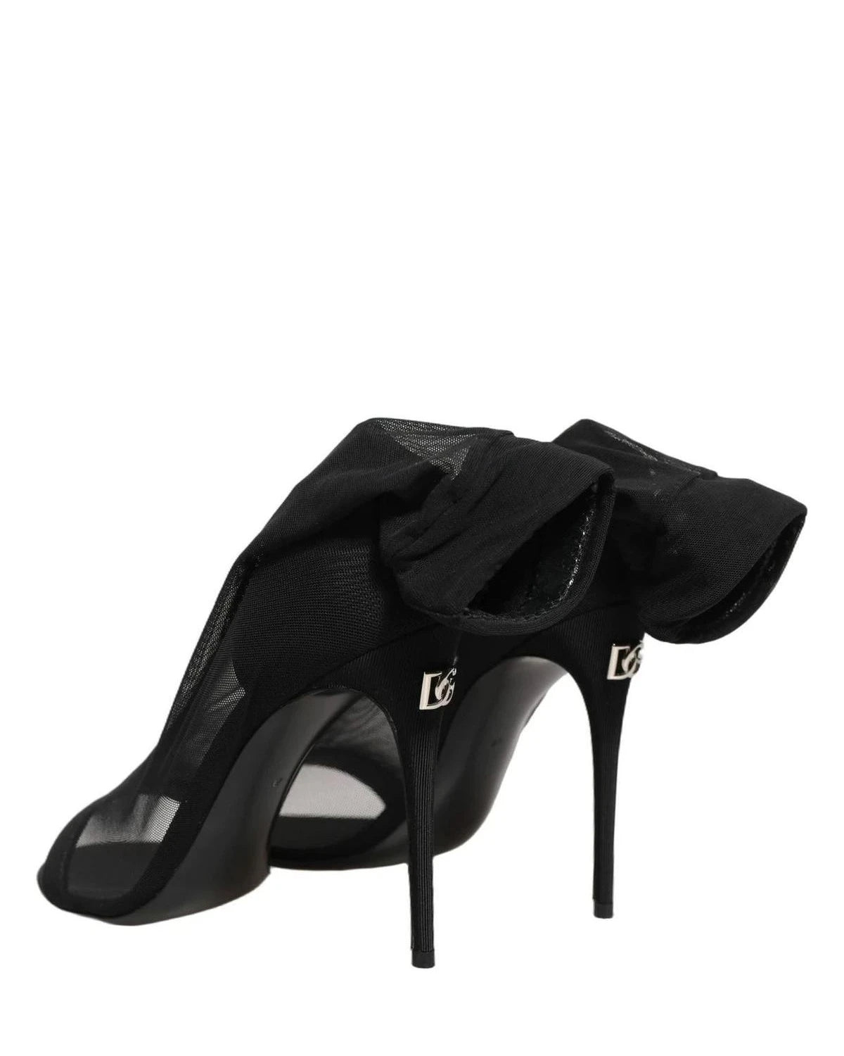 Dolce & Gabbana Sock Black Boots 
