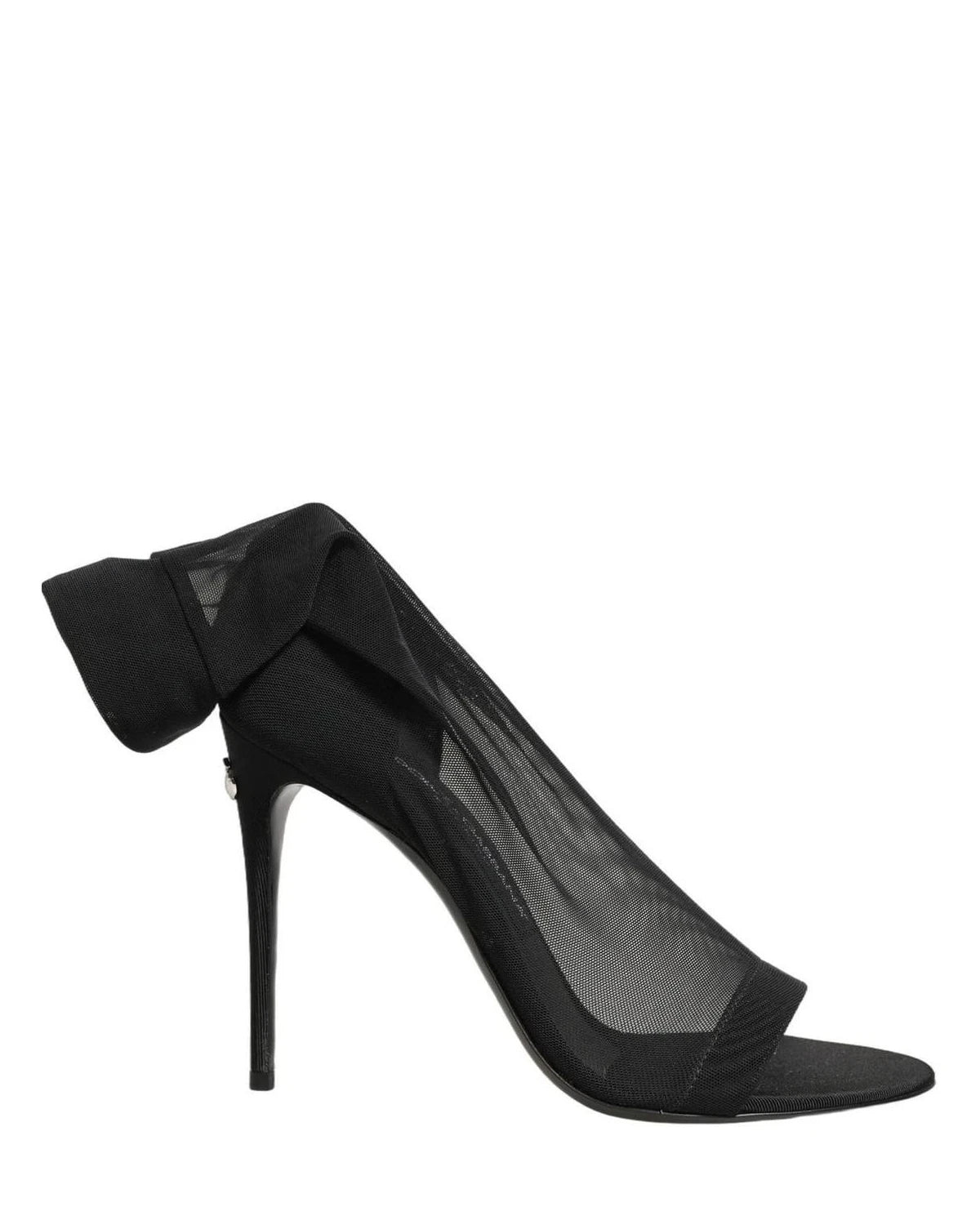 Dolce & Gabbana Sock Black Boots 