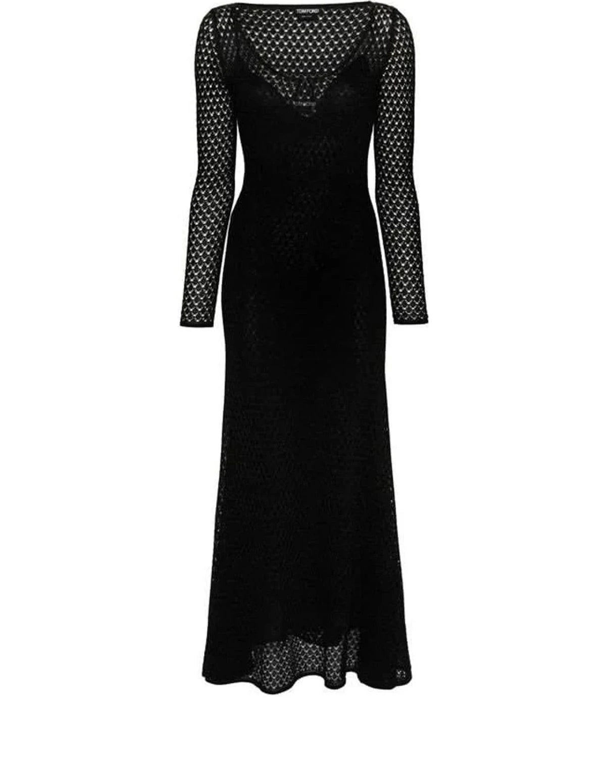 Tom Ford Dresse in black, Polyester