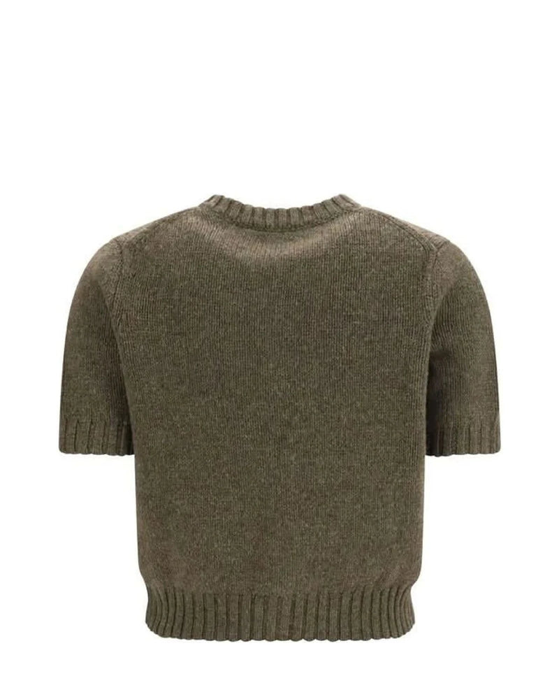 Khaite Cardigan in brown, Kashmir — view 2